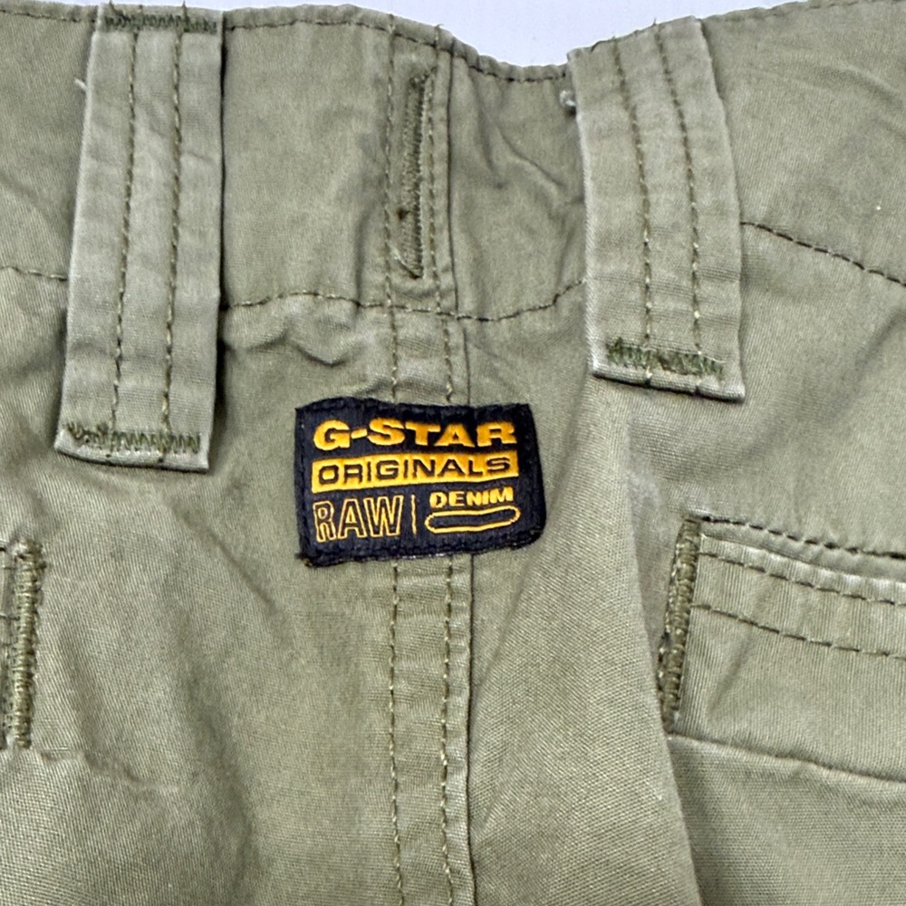 G-Star Olive Green Cargo Pants - Picture 3 of 5